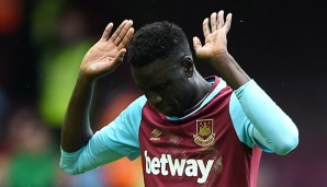 Cheikhou Kouyate hatte beim 2:2 gegen Crystal Palace einen Platzverweis erhalten