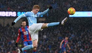 Kevin de Bruyne wird gegen Bournemouth wieder im Kader stehen