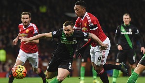 Phil Bardsley von Stoke City spielte in der Jugend von Manchester United