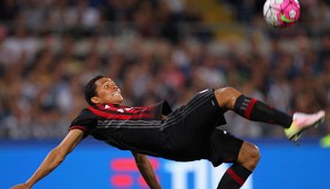 Carlos Bacca schoss in dieser Saison 18 Tore für den AC Milan