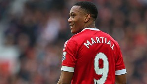 Anthony Martial hat sich die Zahl als Marke eintragen lassen