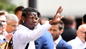 Paul Pogba soll sich mit den Red Devils über einen Wechsel einig sein