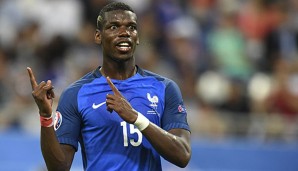 Paul Pogba traf bei der EM gegen Island