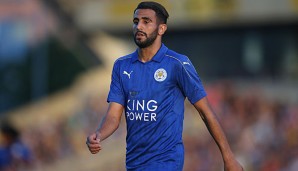 Riyad Mahrez gewann mit Leicester City letzte Saison die Premier League