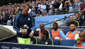 Joe Hart ist unter Pep Guardiola nur noch zweiter Torhüter bei Manchester City