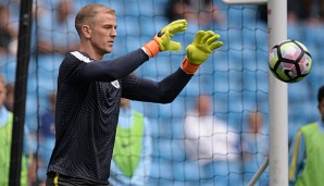 Joe Hart darf sich derzeit nur im Training beweisen