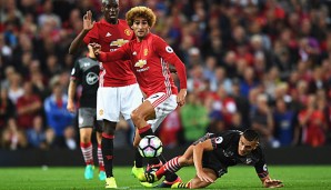 Marouane Fellaini stand in beiden Ligaspielen zum in der Startelf