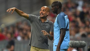 Pep Guardiola und Yaya Toure wird eine schwierige Beziehung nachgesagt