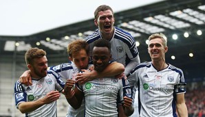 West Bromwich Albion vor rosigen Zeiten