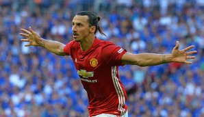 Zlatan Ibrahimovic kam ablösefrei von PSG zu den Red Devils