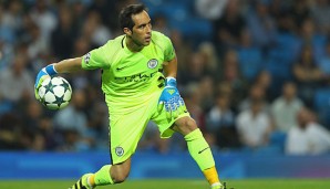 Claudio Bravo wechselte vom FC Barcelona nach Manchester