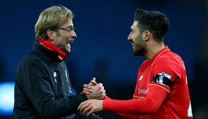 Emre Can fehlt laut Coach Jürgen Klopp nach seiner Verletzung noch die Spielpraxis