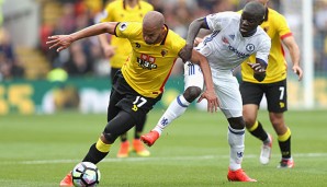 N'Golo Kante ackert seit dieser Saison im Mittelfeld des FC Chelsea