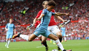 Leroy Sane kommt bislang erst auf einen PL-Einsatz