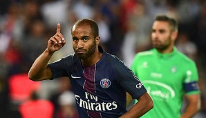 Lucas Moura hat in der laufenden Ligue-1-Saison bereits drei Treffer erzielt