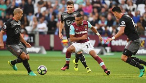 Dimitri Payet ist unzufrieden mit dem Start von West Ham