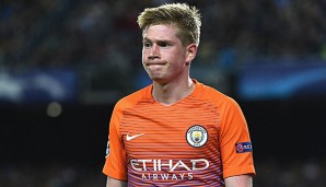 Kevin de Bruyne wird im League Cup gegen ManUtd fehlen