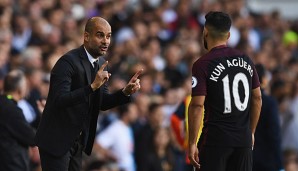 Sergio Agüero äußert sich über ein Gespräch mit Pep