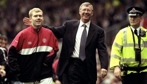 Paul Scholes war der Lieblingsschüler von Sir Alex Ferguson