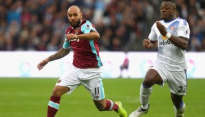 Simone Zaza wechselte im Sommer zu West Ham United