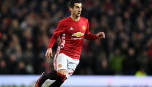 Henrikh Mkhitaryan war lange außeb vor bei Manchester United