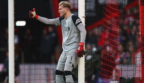 Loris Karius steht nach einigen Patzern in der Kritik