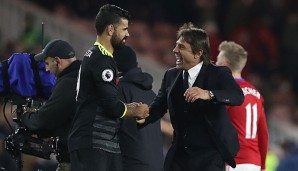 Zwischen Diego Costa und Antonio Conte ist einiges vorgefallen