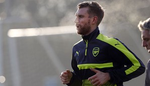 Per Mertesacker verpasste die bisherige Spielzeit verletzungsbedingt