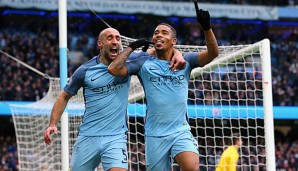 Gabriel Jesus ist bei Manchester City stark gestartet