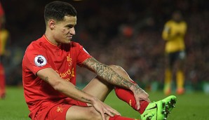 Philippe Coutinho erzielte in den letzten 13 Spielen nur einen Treffer