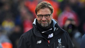 Jürgen Klopp geht selbstbewusst in das Derby gegen den FC Everton