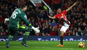 Marcus Rashford tut sich diese Saison noch schwer