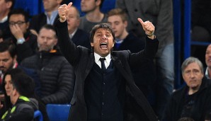 Antonio Conte hat noch einen Vertrag bis 2018 beim FC Chelsea