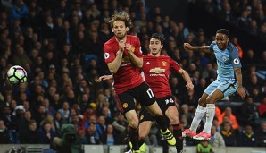 Manchester United ermauerte sich einen Punkt gegen City