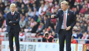 David Moyes und Arsene Wenger gerieten aneinander