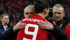 Jose Mourinho und Zlatan Ibrahimovic könnten auch in dieser Saison zusammenarbeiten