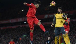 Roberto Firmino und Olivier Giroud treffen im Topspiel aufeinander