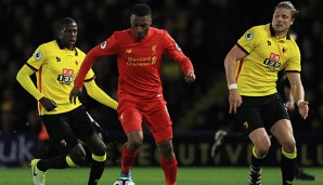 Im letzten Aufeinandertreffen Anfang Mai setzte sich der FC Liverpool mit Daniel Sturridge gegen den FC Watford durch