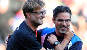 Gemeinsam machen Jürgen Klopp und David Wagner die Premier League unsicher