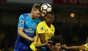 Per Mertesacker hat gegen Watford getroffen