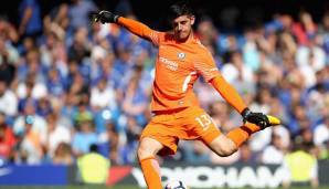 Thibaut Courtois lässt sich mit der Vertragsverlängerung bei Chelsea Zeit