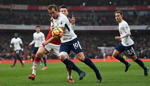 Harry Kane spielt für Tottenham Hotspur