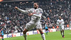 Cenk Tosun stürmte in der HInrunde noch für Besiktas Istanbul