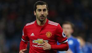 Henrikh Mkhitaryan steht bei Manchester United wohl auf dem Abstellgleis