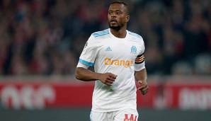 Patrice Evra auf dem Feld für Olympique Marseille