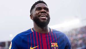 Samuel Umtiti läuft aktuell für den FC Barcelona auf.