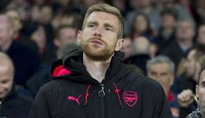 Per Mertesacker hört nach dieser Saison bei Arsenal auf.