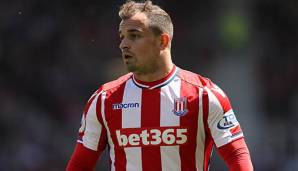 Bericht: Xherdan Shaqiri kann Stoke City nach Abstieg dank Ausstiegsklausel verlassen.