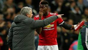 Jose Mourinho und Paul Pogba wird ein angespanntes Verhältnis nachgesagt.