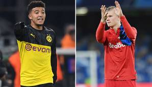 Jadon Sancho und Erling Haaland sind heiß begehrt.